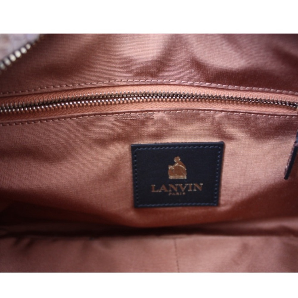 LANVIN python handbag - Picture 6 of 8
